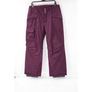 Patagonia Ski Pants Womens Large Insulated Snowbelle Purple Winter Snow H2NO